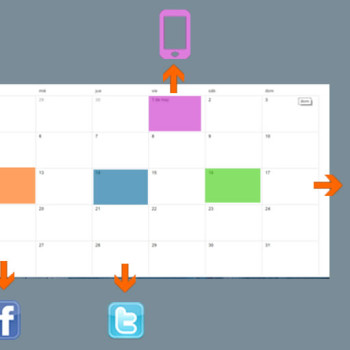 calendario conjunto email y social media