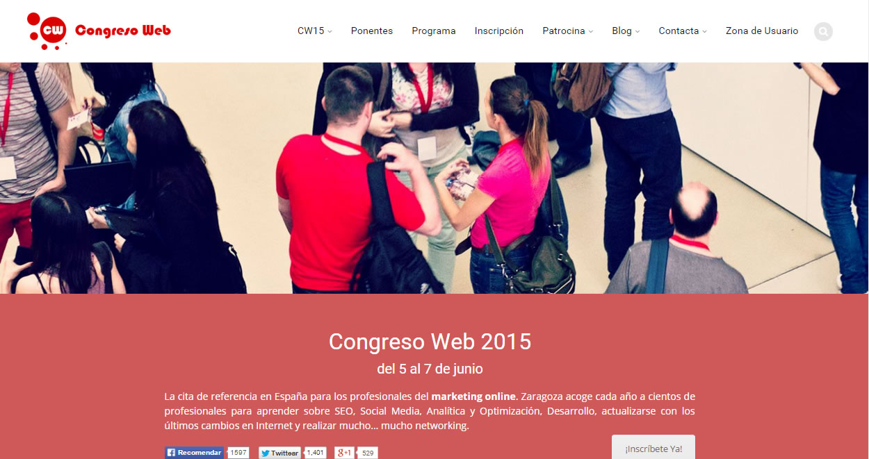 eventos de marketing digital: Congreso Web