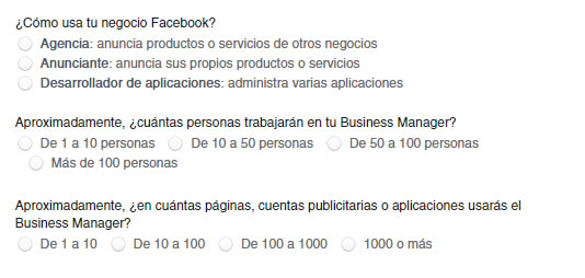 Facebook Business Manager: información básica