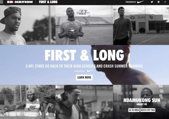 Formatos de publicidad nativa:Nike