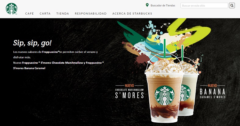 ventajas de la publicidad nativa: Starbucks