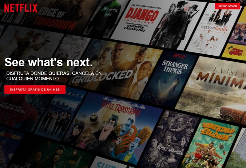 CTAs para mejorar la conversión: Netflix