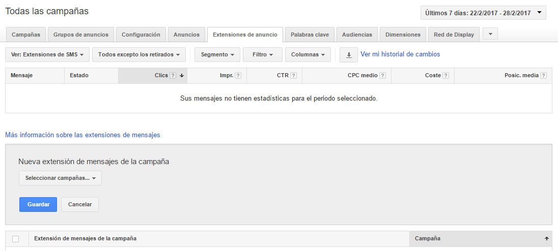 Click-to-text SMS Marketing y Adwords