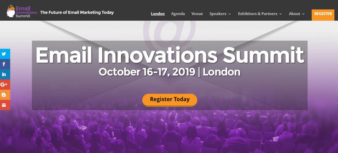 eventos de Marketing Digital en Europa de 2019 - Email Innovations Summit