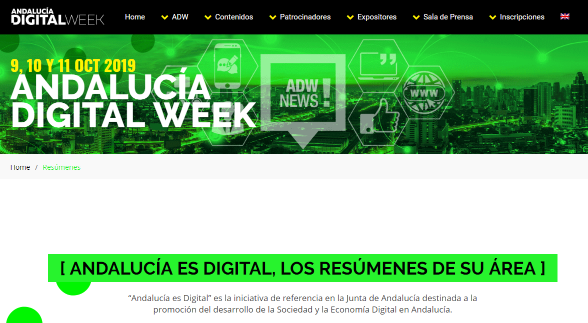 congresos gratuitos de marketing: Andalucía digital Week