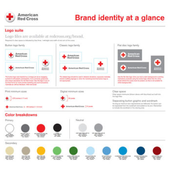 qué es el brandbook: Cruz Roja