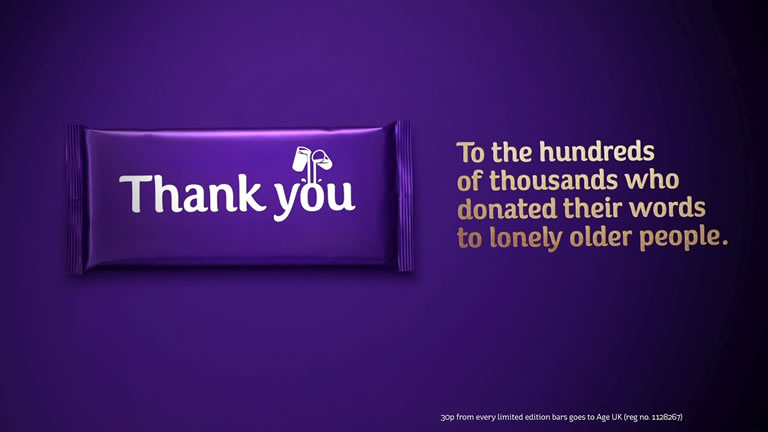 marketing de contenidos para causas sociales: Cadbury's