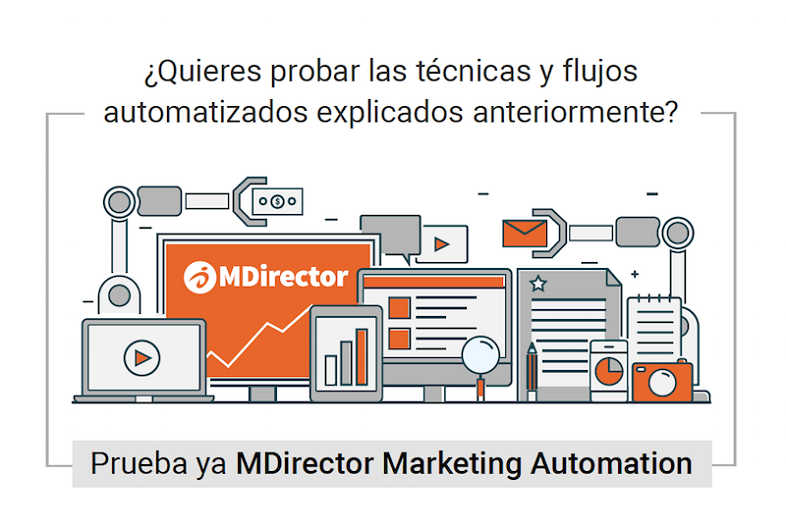 Mejores herramientas de Inbound marketing: MDirector Automatización