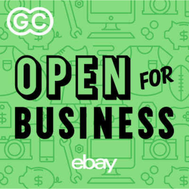 Ejemplo de branded podcast: Open for Business de Ebay