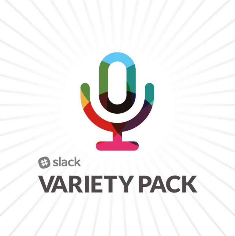 Ejemplo de branded podcast: Slack Variety Pack