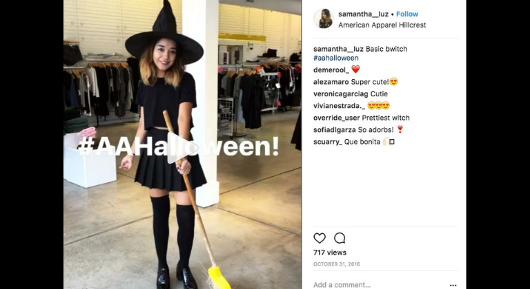 Usa hashtags temáticos de Halloween