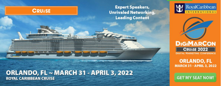 Eventos de marketing en 2022: DigiMarCon Cruise