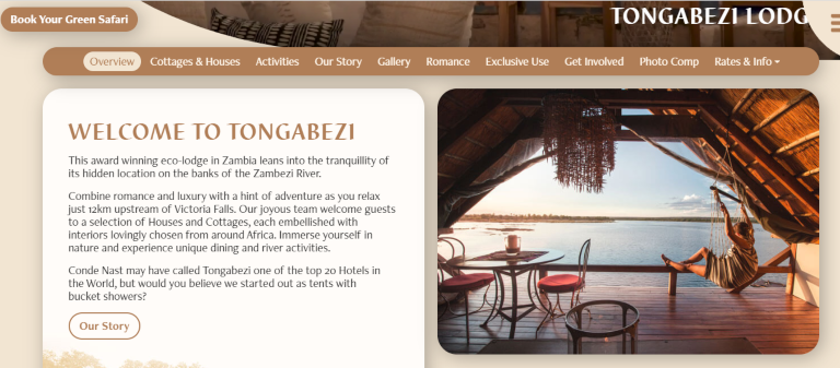 Propuestas de branding para hoteles que inspiran: Tongabezi hotel branding